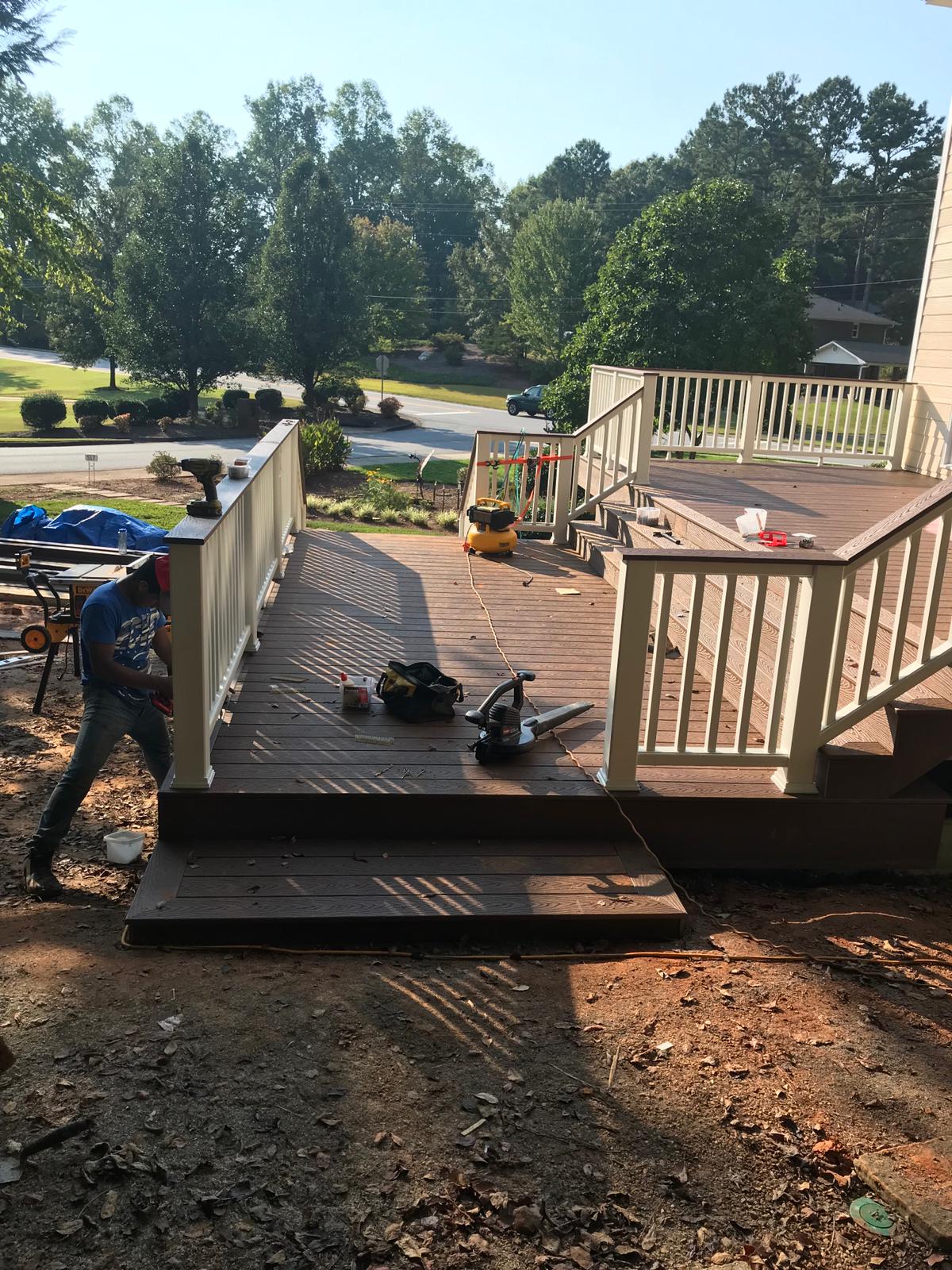 Outdoor Deck Installation